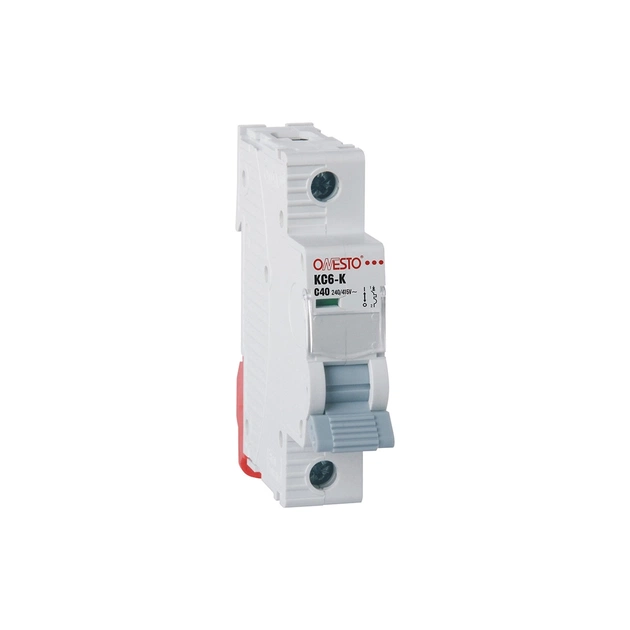 Автоматический выключатель ONESTO 1п С 25А MCB 4,5kA (KC6-K) - изображение 1