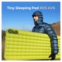 Туристичний килимок Flextail Tiny Slleeping Pad R03 AVS самонадувний зелений (6975755966632) - зменшене зображення 5