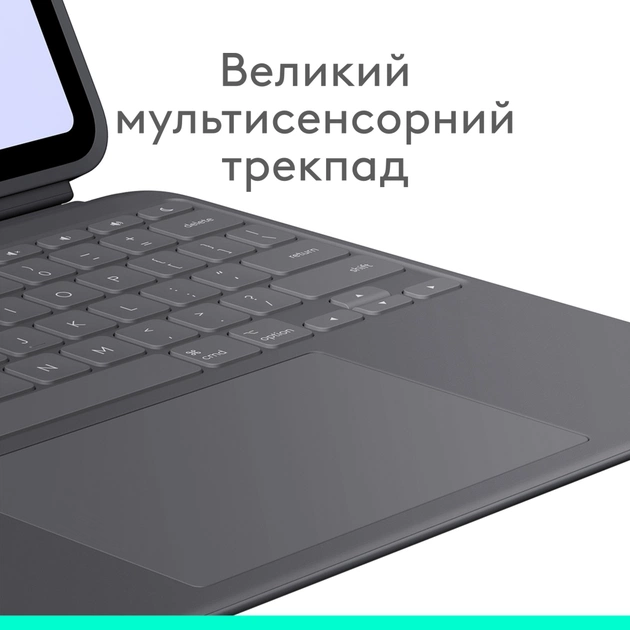 Чохол до планшета Logitech Combo Touch for iPad Pro 13-inch (M4) GRAPHITE - US (L920-012833) - picture 8