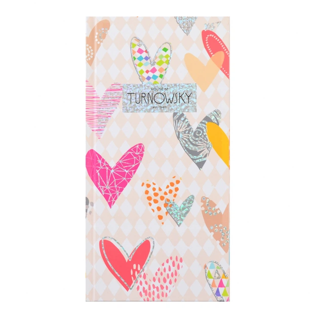 Блокнот Yes 100 * 200мм 96 л "Turnowsky.Pattern heart" лінія (151445) - изображение 1