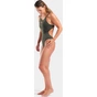 Купальник Arena Team Swimsuit Swim Tech Solid 004763-609 темно-зелений 42 (3468337774556) - уменьшенное изображение 2