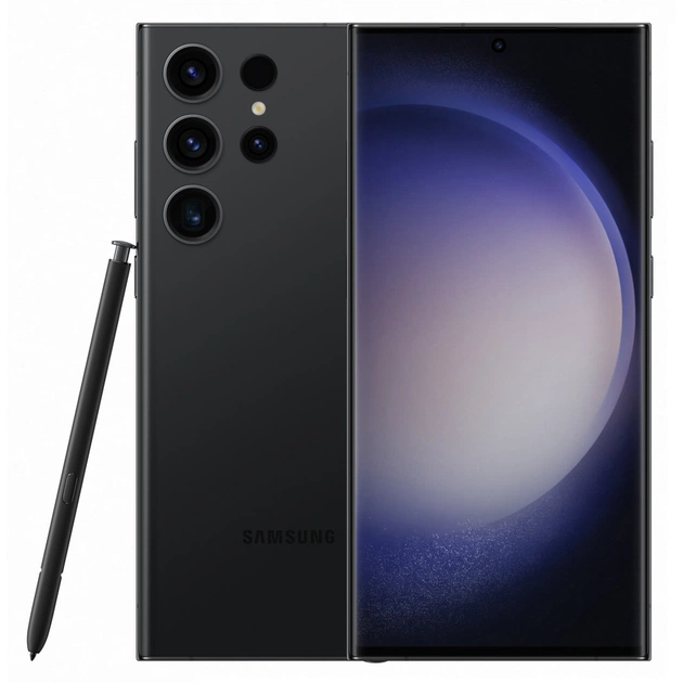 Мобільний телефон Samsung Galaxy S23 Ultra 5G 12/512Gb Black (SM-S918BZKHSEK) - изображение 1