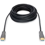 Кабель мультимедийный HDMI M to HDMI M 15m 4K AOC hybrid-fiber black Digitus (AK-330125-150-S) - уменьшенное изображение 3