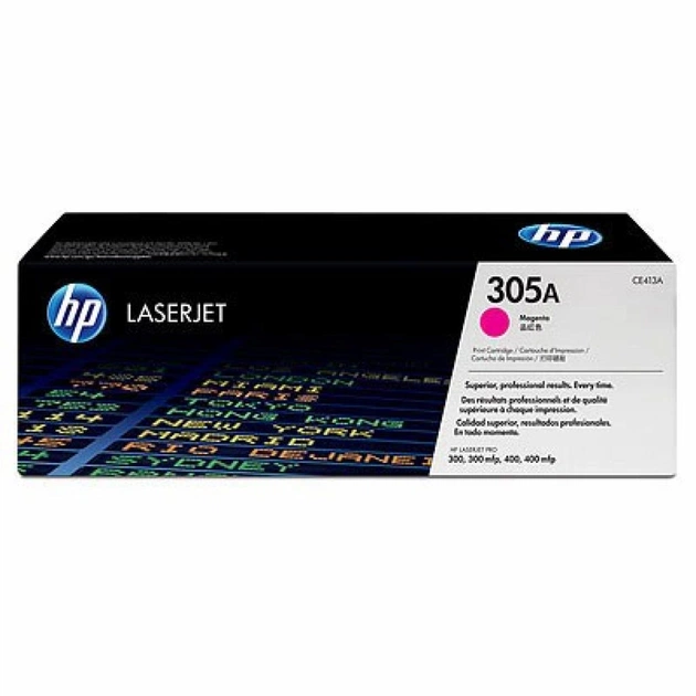 Картридж HP CLJ 305A magenta (CE413A) - изображение 1