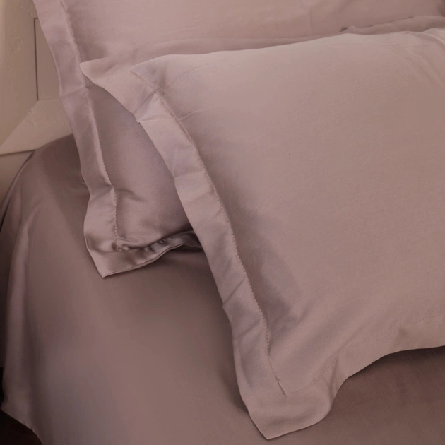 Постільна білизна MirSon Tencel №08 Beige 2x160x220 Сімейний Євро (2200009637179) - picture 12