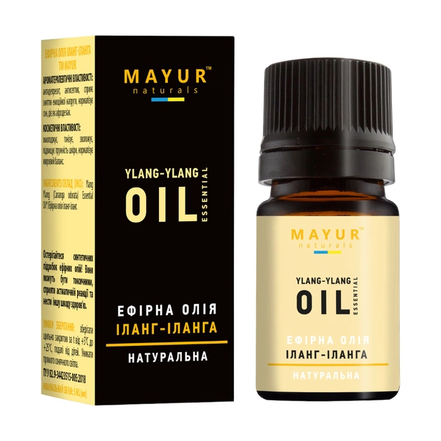 Ефірна олія Mayur Іланг-іланга 5 мл (4820189561477) - picture 1