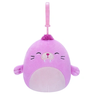 М'яка іграшка Squishmallows на кліпсі – Морж Пепе 9 см (SQCP00150) зображення 1
