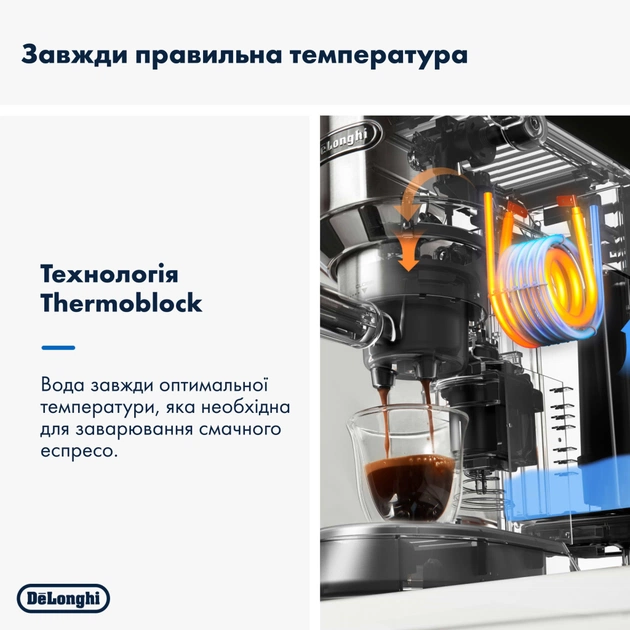 Ріжкова кавоварка еспресо DeLonghi EC 885 BG - picture 9