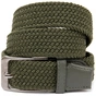 Ремінь Vintage Текстильний чоловічий Оливковий (20527) - зменшене зображення 1