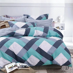 Постільна білизна Isleep двоспальна Сатин Twill 27 (27_dv_Isleep) зображення 1