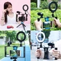 Набір блогера Puluz 4in1 (ring light, mount, phone holder, microphone) (PKT3025L) - preview 8