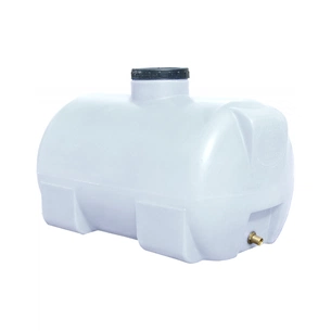 Ємність для води Пласт Бак горизонтальна харчова 85 л біла (169) изображение 1