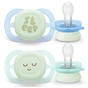 Пустушка Philips AVENT Ultra Start 0+ місяців 2 шт, бірюз (SCF075/18) - уменьшенное изображение 1
