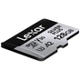 Карта пам'яті Lexar 128GB microSDXC class 10 UHS-I U3 V30 A2 Professional Silver (LMSSIPL128G-BNANG) - уменьшенное изображение 3