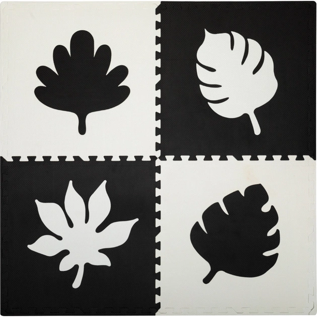 Дитячий килимок MoMi пазл Feli 120 х 120 cм Black (AKCE00028) - picture 1