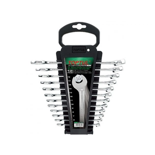 Ключ Toptul набір комбінованих 6-19 мм 12 шт. (GAAC1201) зображення 1