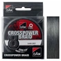 Шнур DAM CROSSPOWER 8-BRAID 110м 0,15мм 9,0кг/20Lb (dark grey) (60079) - зменшене зображення 1
