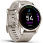 Смарт-годинник Garmin EPIX PRO (g2), 42mm, Saph, Soft Gold SS, Lt. Sand, GPS смарт (010-02802-11) - зменшене зображення 3