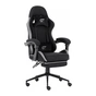 Крісло ігрове GT Racer X-2324 Black/Gray (X-2324 Fabric Black/Gray) - зменшене зображення 1