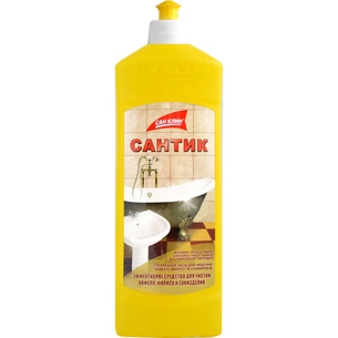 Рідина для чищення ванн San Clean Сантік для сантехніки 500 г (4820003540145) зображення 1