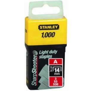 Скоби Stanley Light Duty тип а, 14мм, 1000шт (1-TRA209T) изображение 1