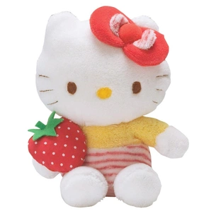 М'яка іграшка Hello Kitty полуниця (150633-4) зображення 1