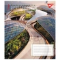 Зошит Yes Futuristic architecture 48 аркушів лінія (767127) - зменшене зображення 3