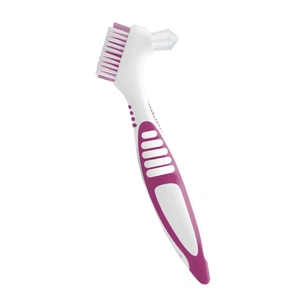 Зубна щітка Paro Swiss clinic denture brush для зубних протезів рожева (7610458009208-pink) зображення 1