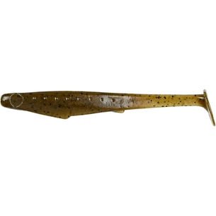 Силікон рибальський Reins Rockvibe Shiner 4" 002 Green Pumpkin (8 шт/уп.) (1552.10.64) зображення 1