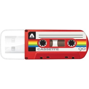 USB флеш накопичувач Verbatim 32GB Mini cassette edition Red USB 2.0 (49392) зображення 1