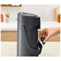 Термос Tefal Ponza Pump, 1.9л, пластик, скло, чорний (K3140114) - зменшене зображення 9