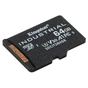 Карта пам'яті Kingston 64GB microSDXC class 10 UHS-I V30 A1 (SDCIT2/64GBSP) - зменшене зображення 2