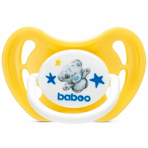Пустушка Baboo Me To You 6+ міс. жовта (90415) зображення 1