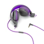 Навушники Jlab JBuddies Studio Kids Wired Graphite/Violet (IEUHJKSTUDIORGRYPRP6) - зменшене зображення 3