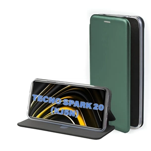 Чохол до мобільного телефона BeCover Exclusive Tecno Spark 20 (KJ5n) Dark Green (711242) зображення 1