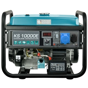 Генератор Konner&Sohnen KS 10000E, 230В, 8кВт, електростартер, 85.5кг (KS10000E) изображение 1