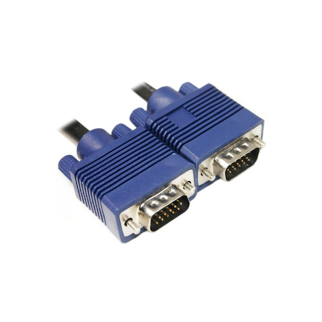 Кабель мультимедійний VGA M to VGA M 1.5m PowerPlant (KD00AS1284) - зображення 1