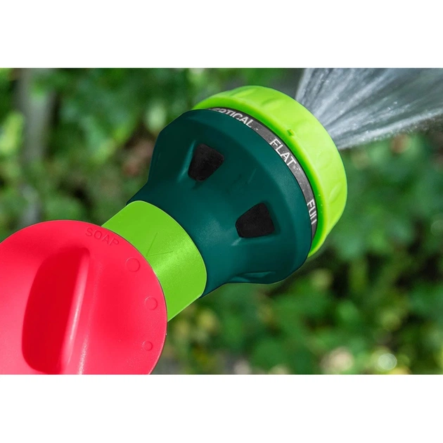 Пістолет для поливу Verto ручний з контейнером, пінорозпилювач, багатофункціональний (15G715) - picture 4