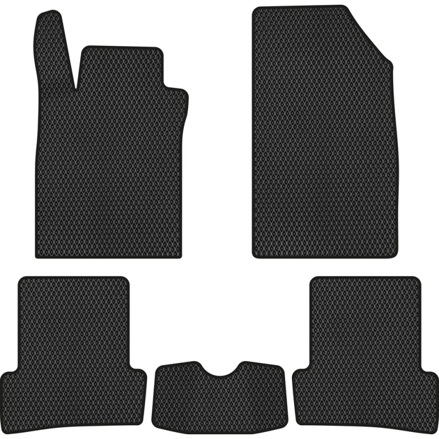 Коврик в салон EVAtech Renault Clio 3-doors 2005-2011 3 поколінн (RT32074CV5RBB) - изображение 1