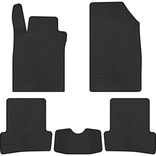 Килимок в салон EVAtech Renault Clio 3-doors 2005-2011 3 поколінн (RT32074CV5RBB) зображення 1