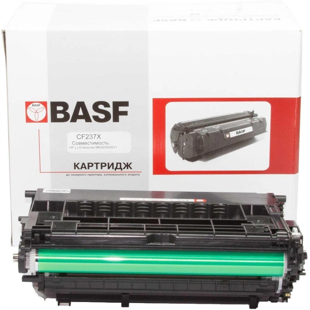 Картридж BASF для HP LJ Enterprise M608/609/631 Black 25К (KT-CF237X) - изображение 1