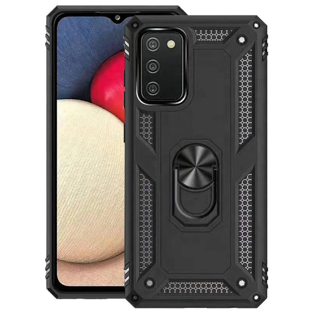 Чохол до мобільного телефона BeCover Military Samsung Galaxy A02s SM-A025/A03s SM-A037/M02s SM-M025 Black (706012) - зображення 1