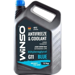 Антифриз WINSO COOLANT WINSO BLUE G11 10kg (881080) зображення 1
