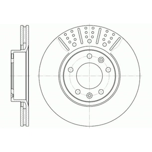 Гальмівний диск REMSA 6265.10 зображення 1