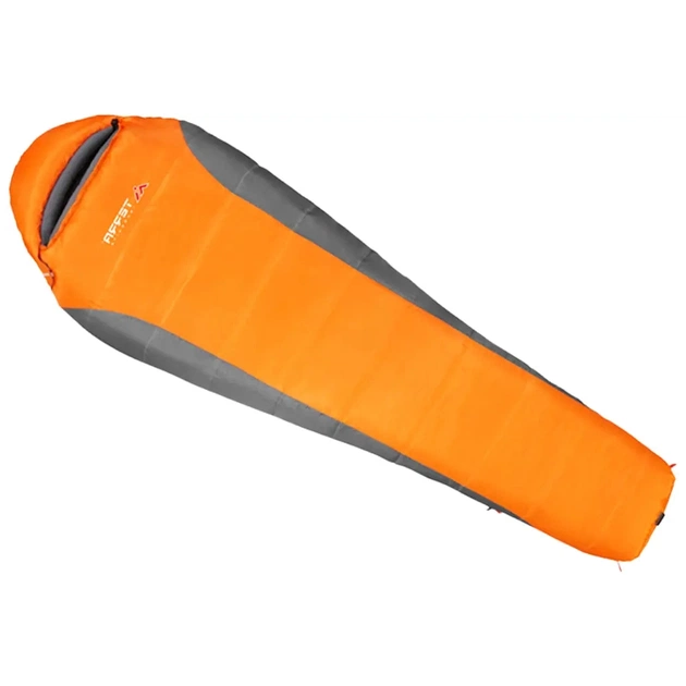 Спальний мішок Terra Incognita Siesta Long 300 L жовтогарячий/сірий (4823081501640) - зображення 1