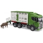 Спецтехніка Bruder Scania Super 560R для перевезення тварин 1:16 з коровою (03548) - зменшене зображення 4