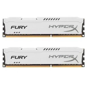 Модуль пам'яті для комп'ютера DDR3 16Gb (2x8GB) 1600 MHz HyperX Fury White Kingston Fury (ex.HyperX) (HX316C10FWK2/16) зображення 1