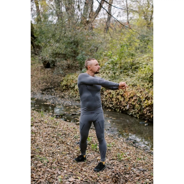 Комплект термобілизни Tramp Active сірий S/M (UTRUM-021-grey-S/M) - зображення 8