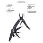 Мультитул Active Handy Tool Black (PE86A-H) - зменшене зображення 7