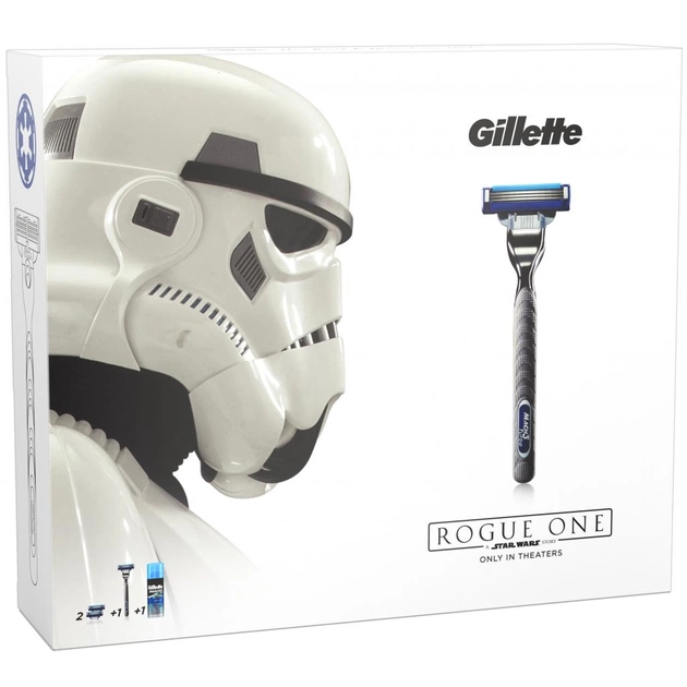 Набір для гоління Gillette Бритва Mach3 Turbo+2 сменные кассеты+Гель Extra Comfort 75мл (7702018423781) - picture 2
